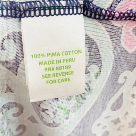 Lilly Pulitzer Behind The Gates Robyn Sleeveless Gold Detail Mini Retro Dress - Picture 7 of 9